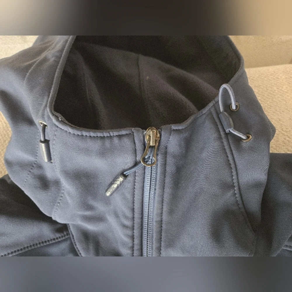 The North Face Mens Blue Apex Risor Hoodie Jacket Windwall M TNF Gorpcore Travel